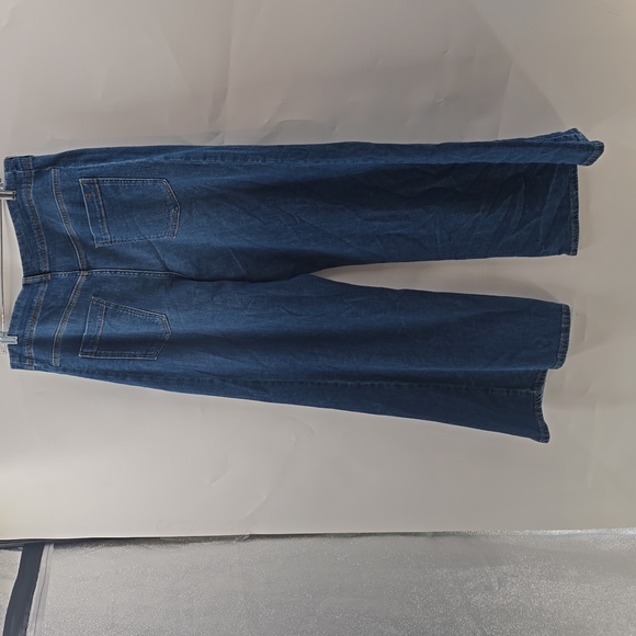 Pilcro Dark Blue Flare Jeans - Picture 7 of 8